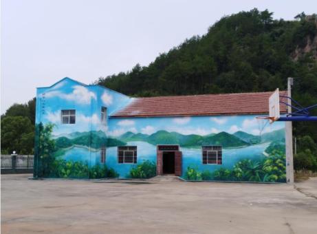 庐山市彩绘墙绘一般制作的位置