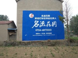 庐山市农村墙体广告的长尾效应
