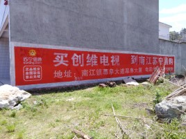 庐山市墙体广告公司全面解决农村墙体广告痛点