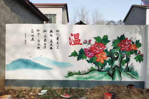 庐山市关于墙体彩绘制作时应该了解的一些问题