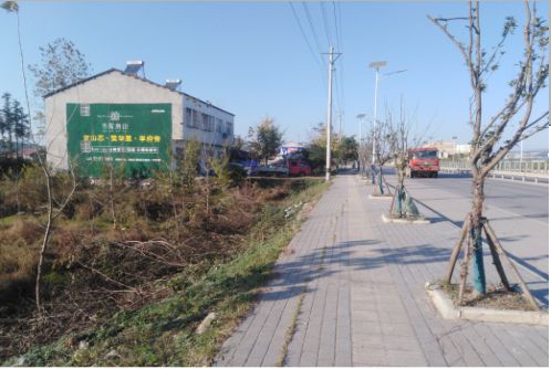 庐山市书山南院墙体广告