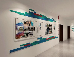 庐山市企业文化墙用什么材料好？