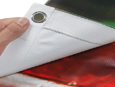 庐山市喷绘和刀刮布的工艺区别。