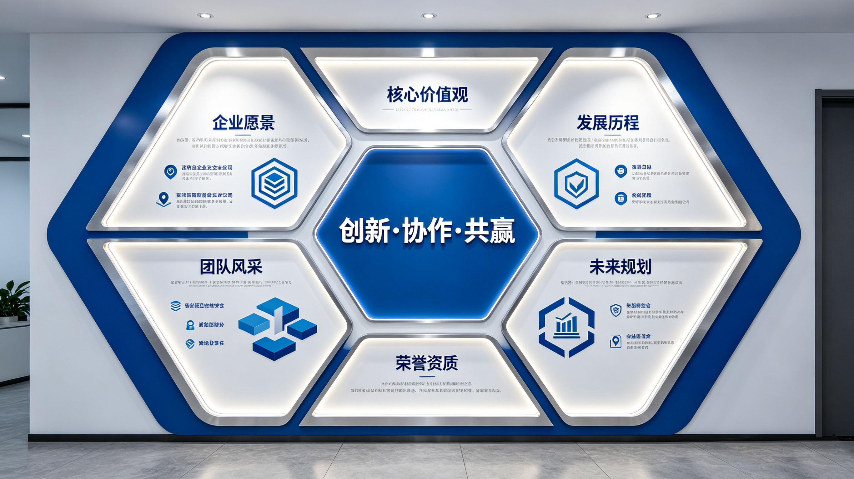 庐山市企业文化墙六边形避坑指南（新手常犯5个错误）